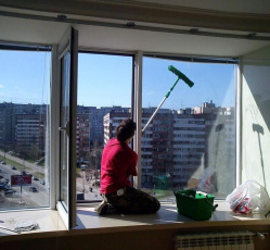 Мытье окон в однокомнатной квартире Калачинск